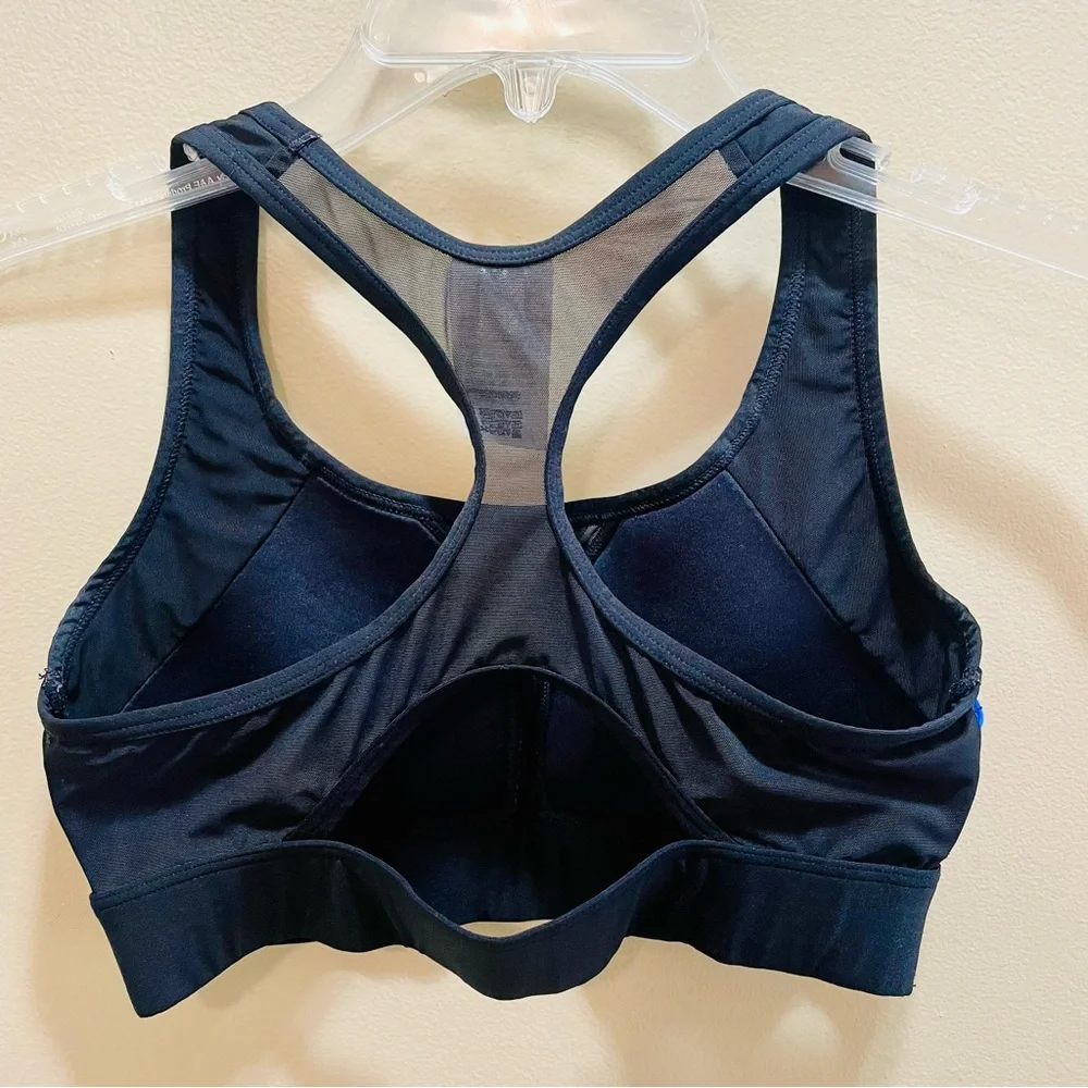 PINK Victoria's Secret Women's Blue Sports Bra Small